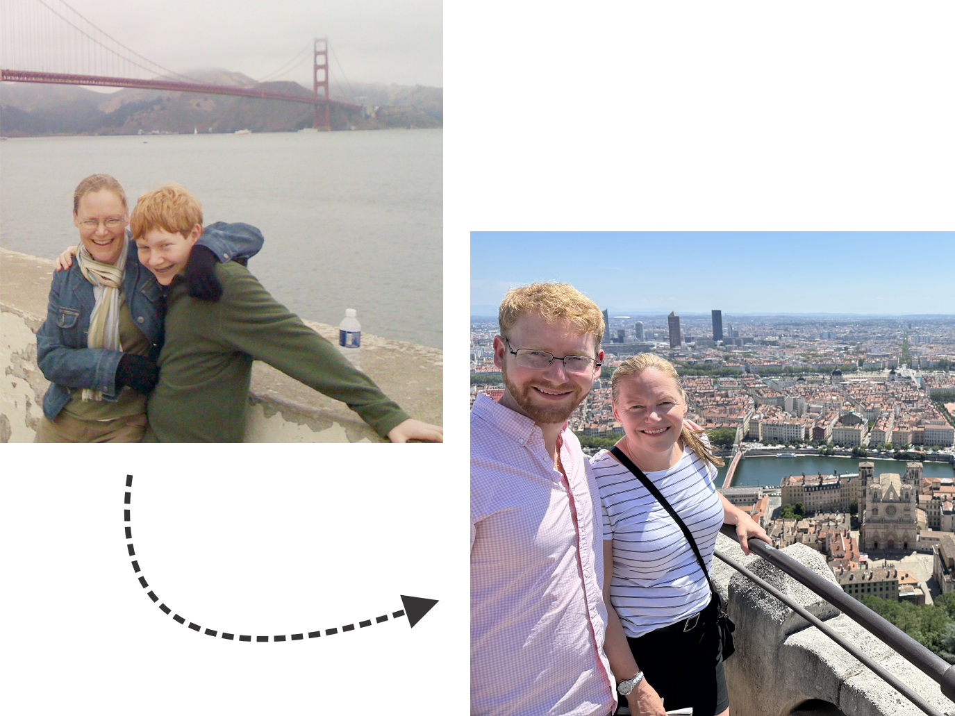 Ann and JJ Then and Now