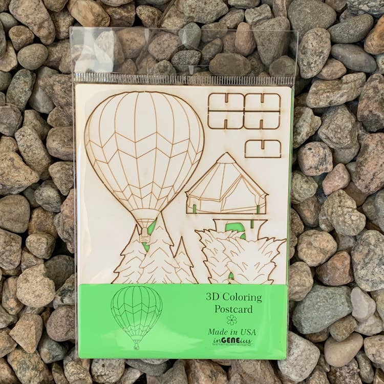 Pop Out Postcard - Balloon
