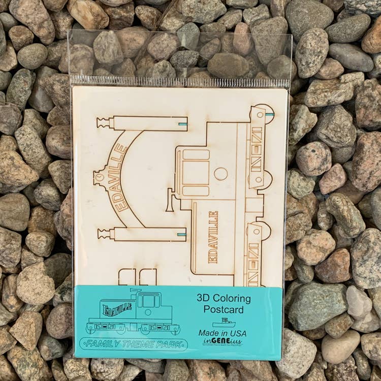 Pop Out Postcard - Edaville Railroad