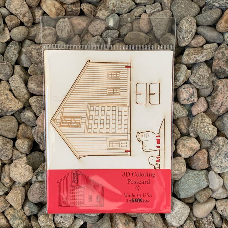 Pop Out Postcard - Farm