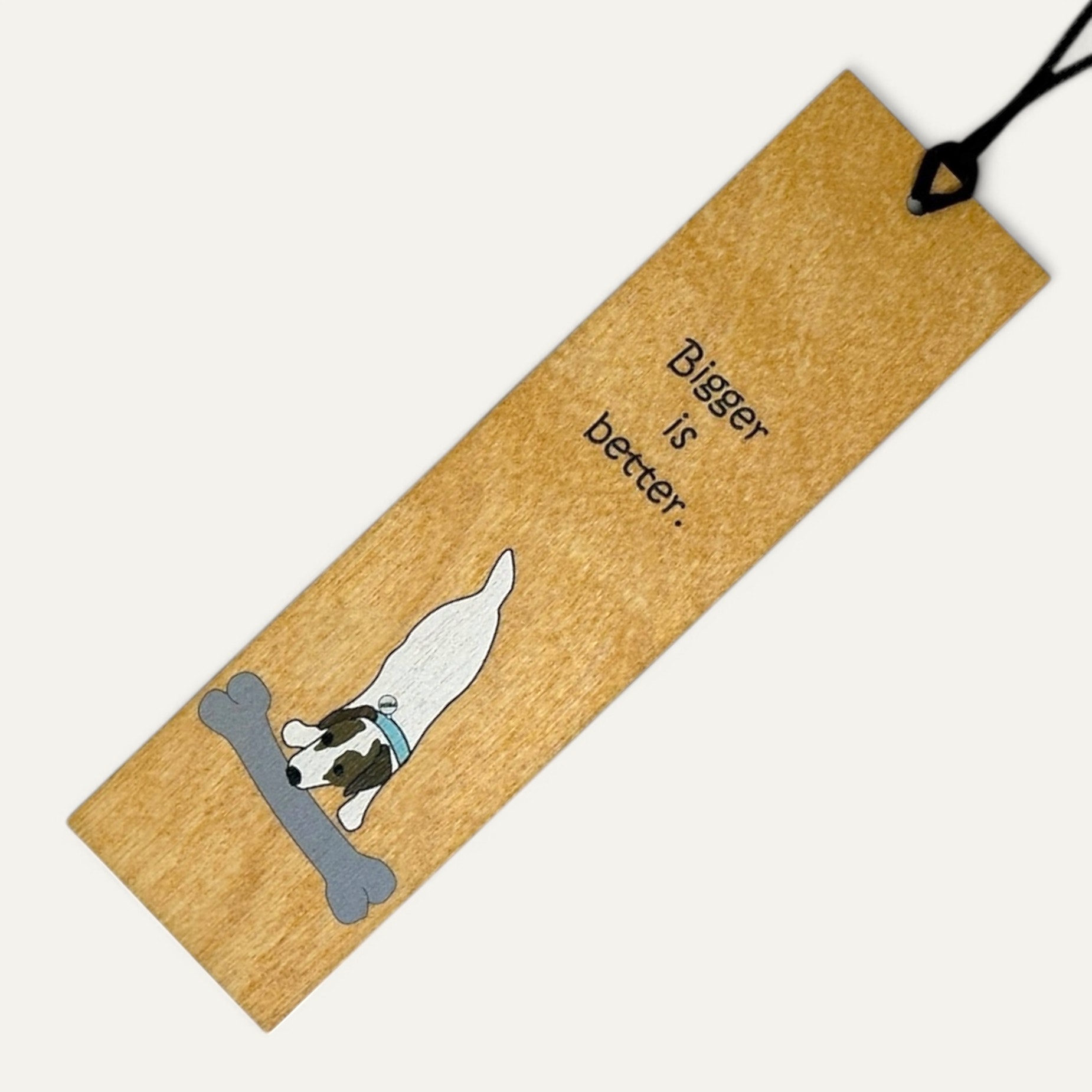 Wooden Bookmark - Bigger is Better Prim