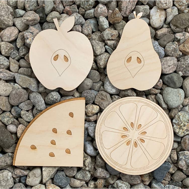 Coaster Set - Fruit