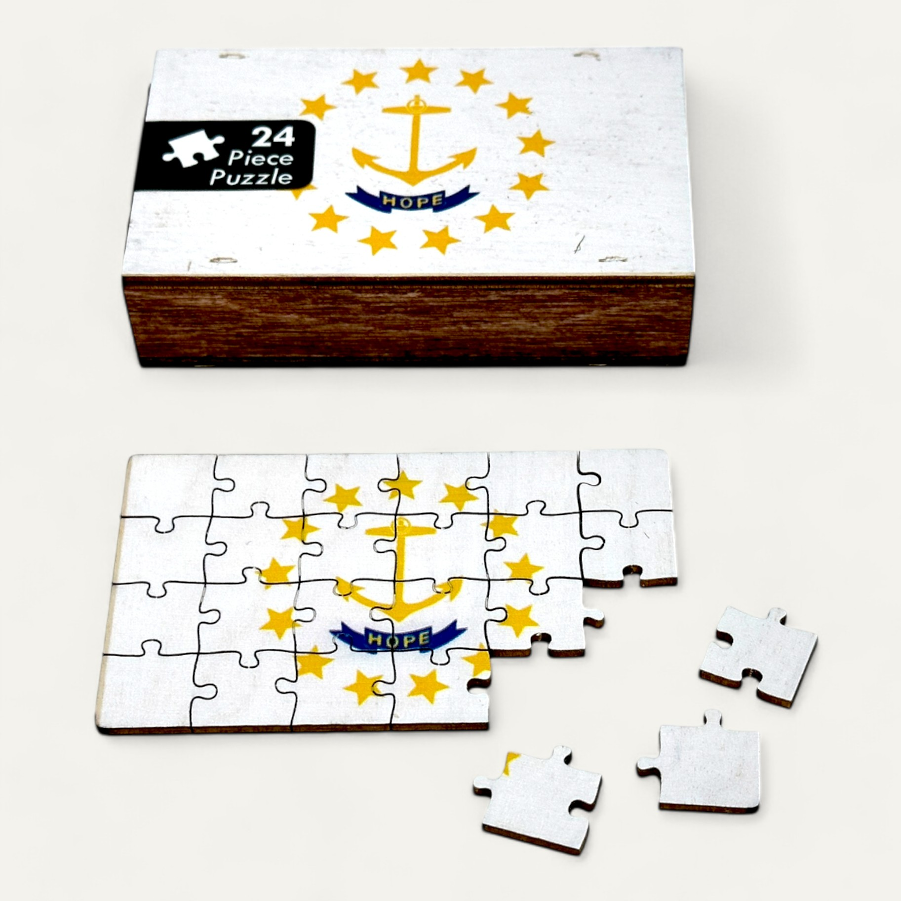 Wooden Puzzle Box